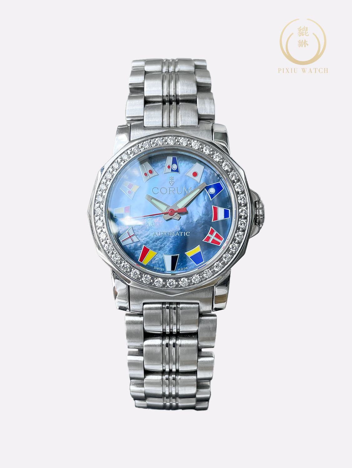 Corum Lady Admiral’s Cup MOP Diamonds