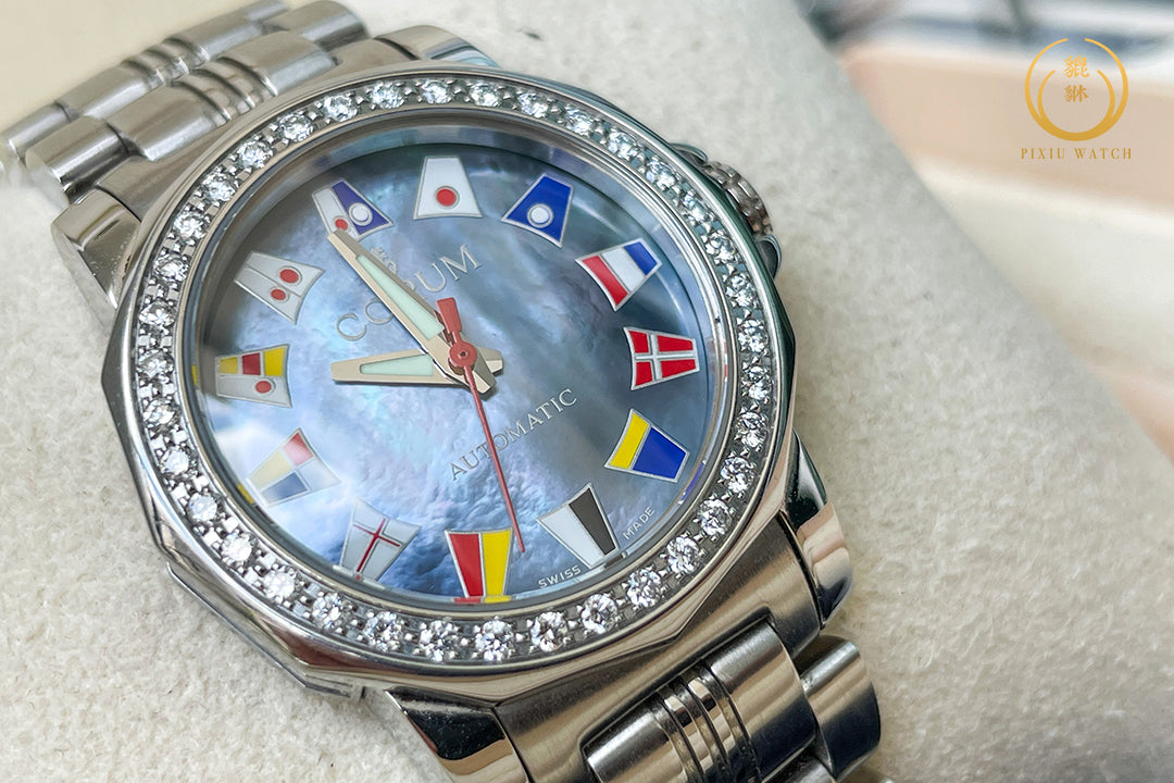 Corum Lady Admiral’s Cup MOP Diamonds