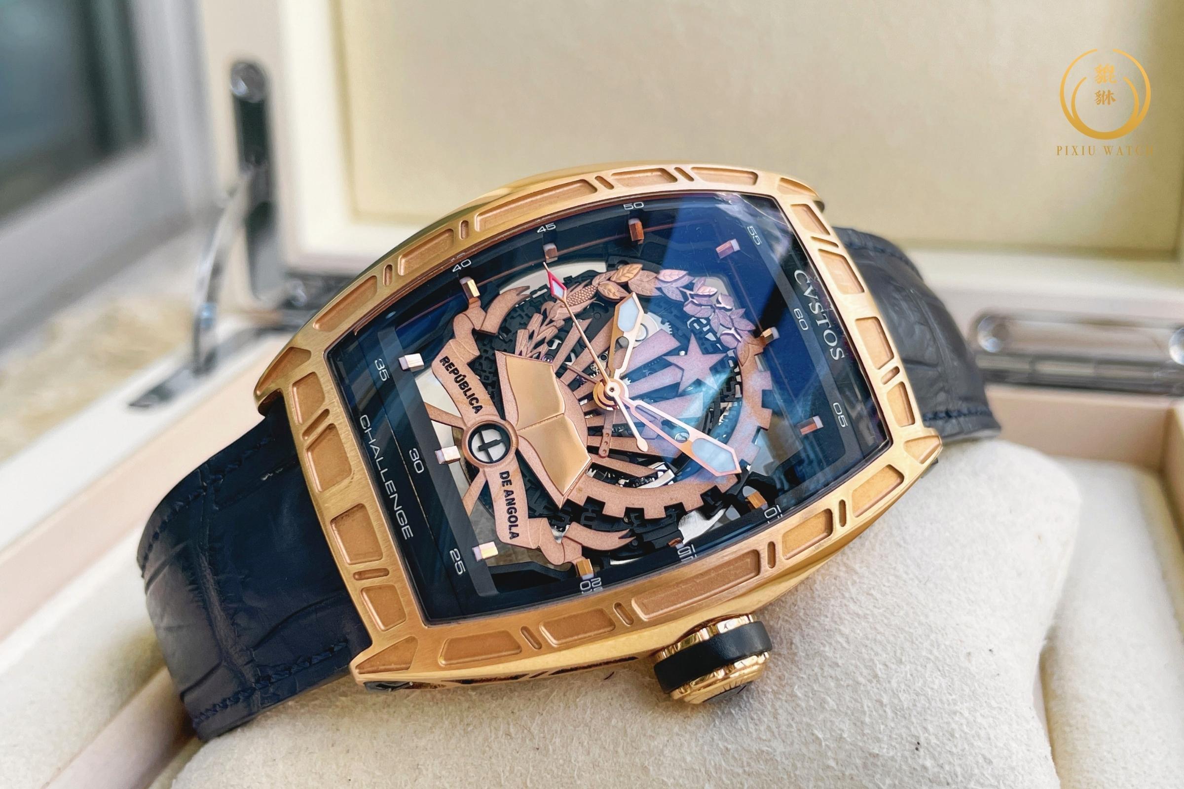 CVSTOS Challenge Jetliner Republica De Angola Rose Gold