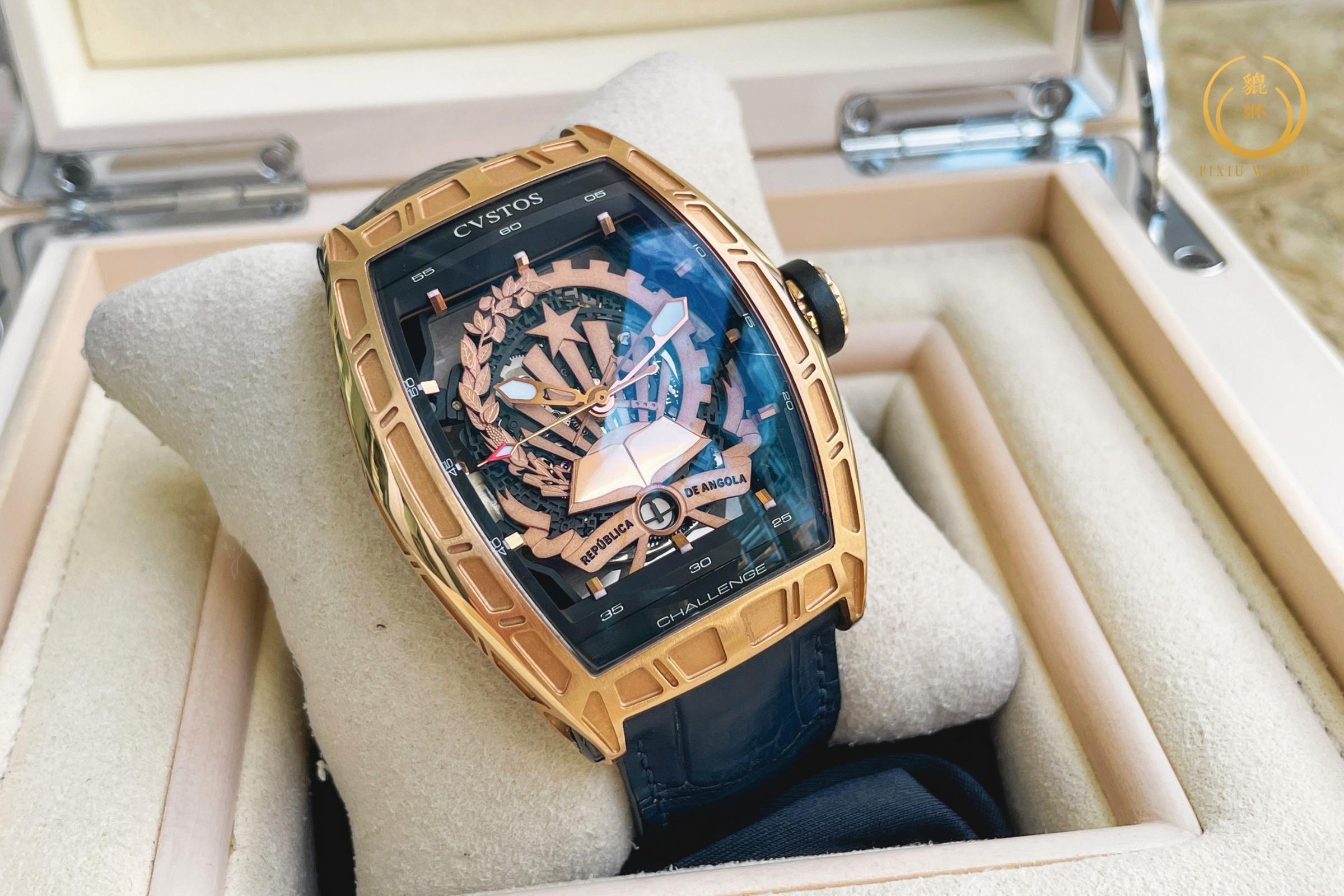 CVSTOS Challenge Jetliner Republica De Angola Rose Gold