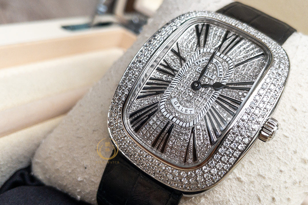 Franck Muller Galet 3002 M Quartz Diamond After Setting