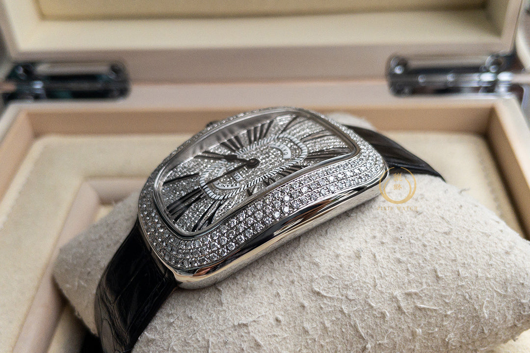Franck Muller Galet 3002 M Quartz Diamond After Setting