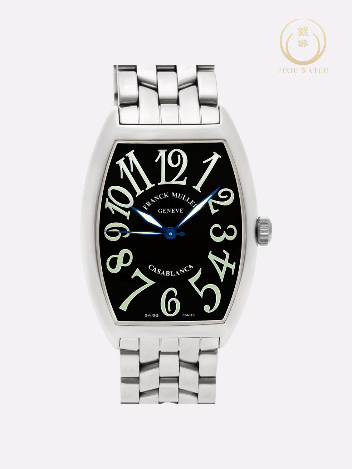 Franck Muller Casablanca 5850 C Black Dial Steel
