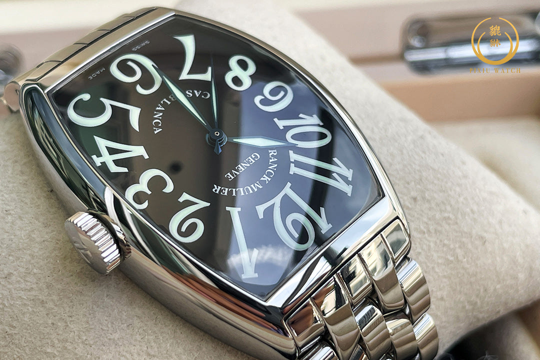 Franck Muller Casablanca 5850 C Black Dial Steel