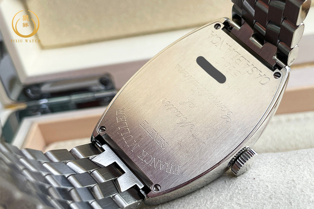 Franck Muller Casablanca 5850 C Black Dial Steel