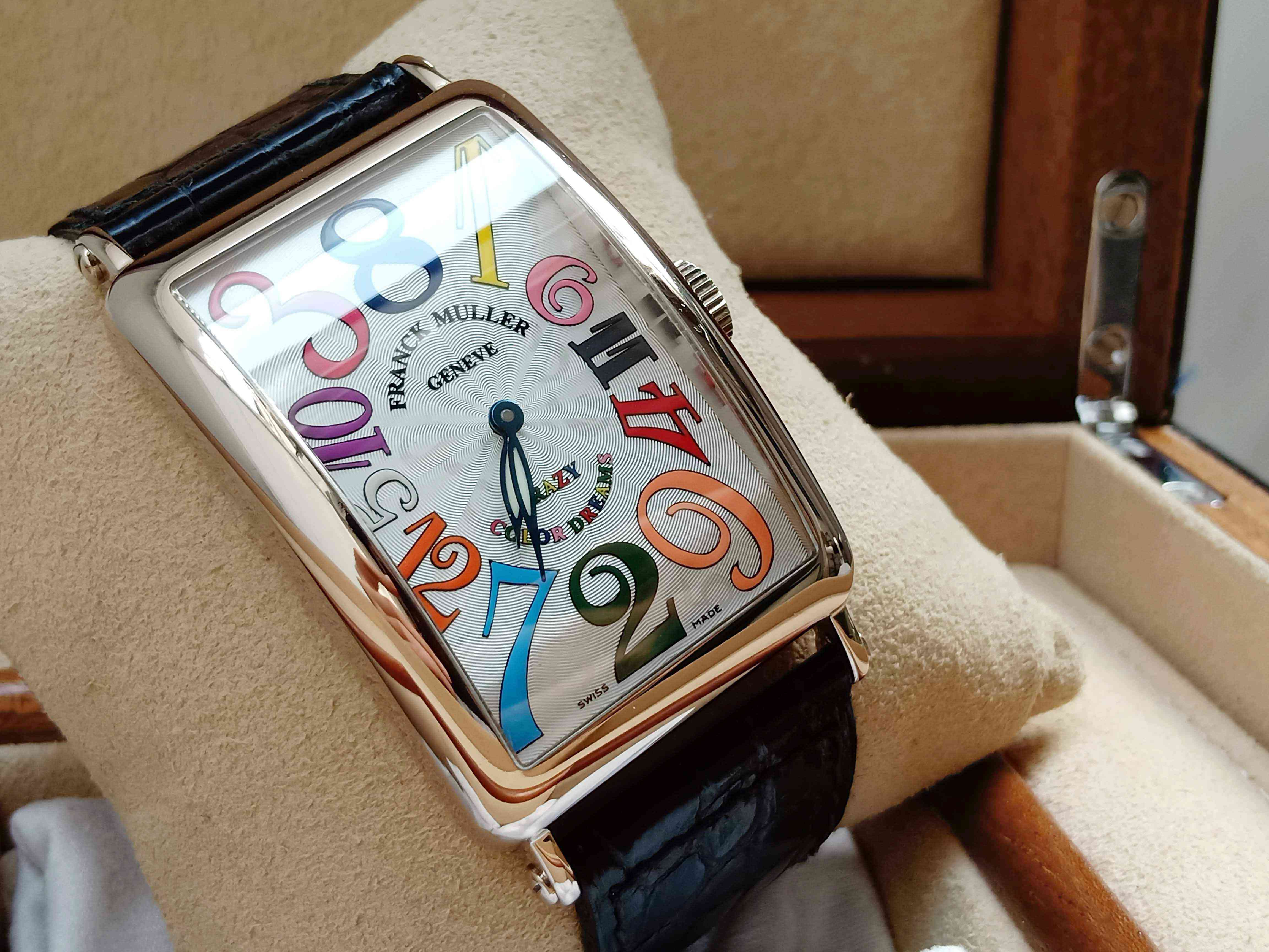 Franck Muller Long Island Crazy Hours White Gold