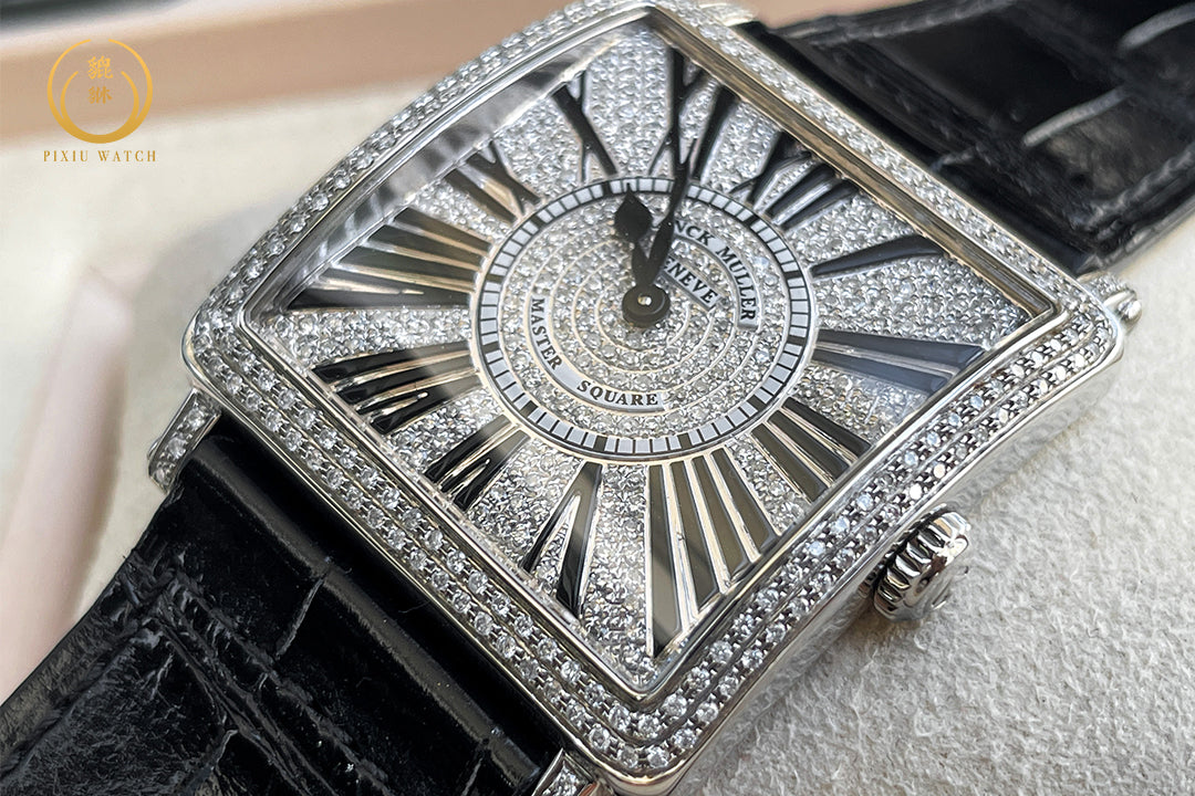 Franck Muller Master Square 6002 M B Diamonds