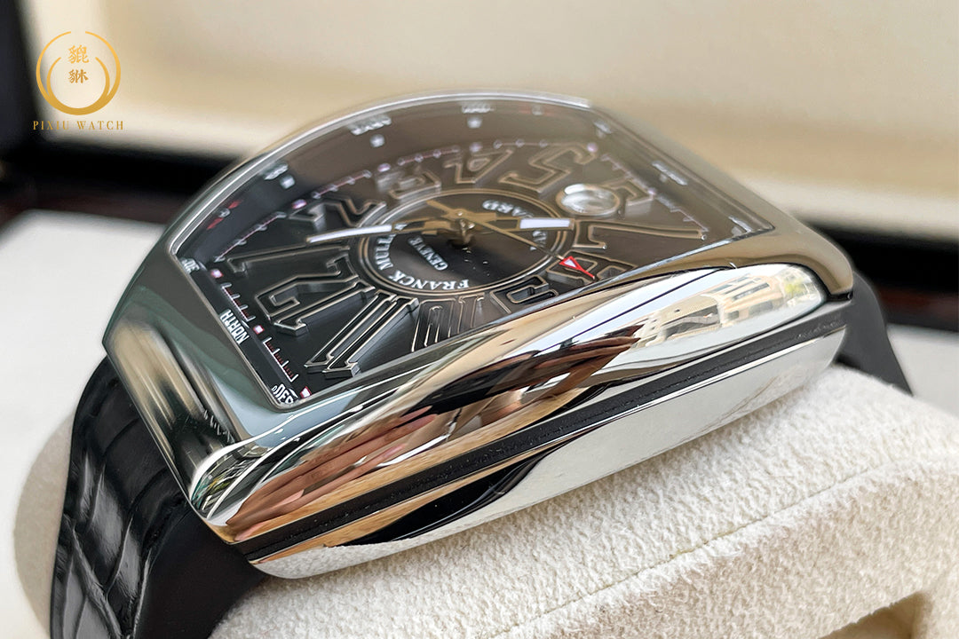 Franck Muller Vanguard Steel Black Dial