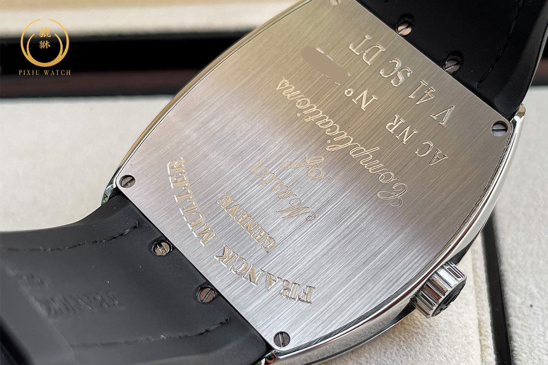 Franck Muller Vanguard Steel Black Dial