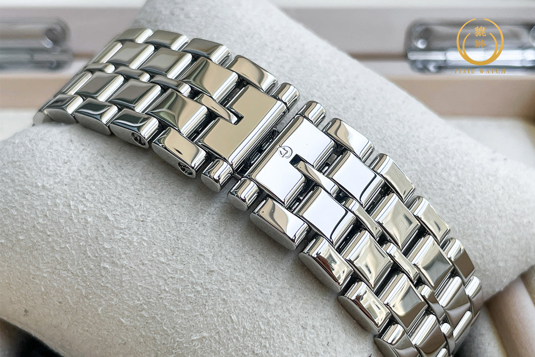 Girard-Perregaux GP 90 World Time Steel White Gold Bezel