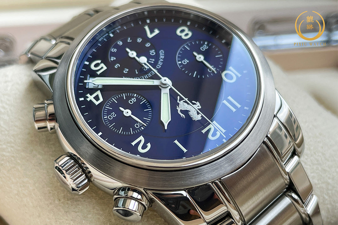 Girard Perregaux Ferrari Chronograph Blue Dial
