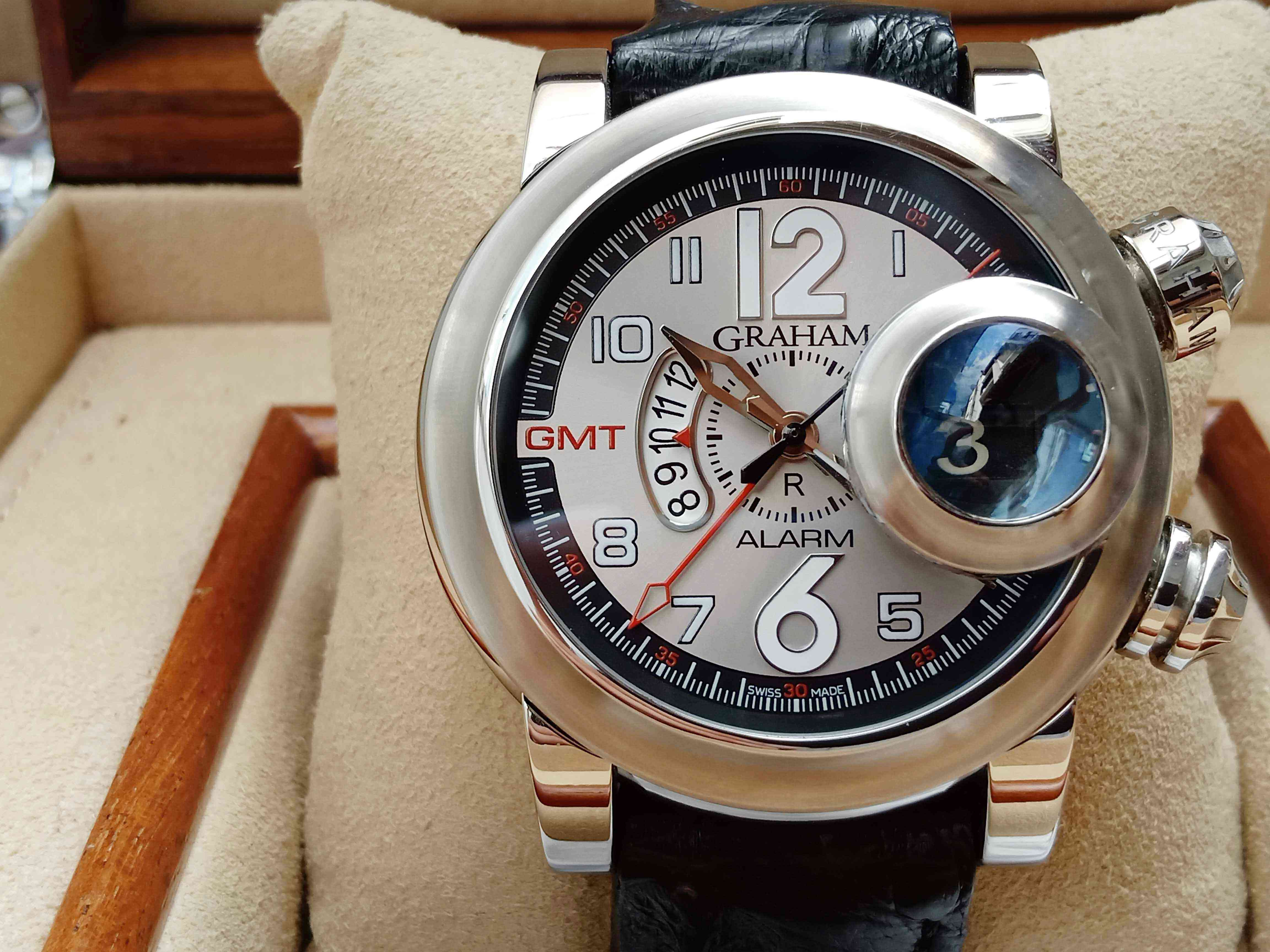 Graham Swordfish Grillo GMT-Alarm