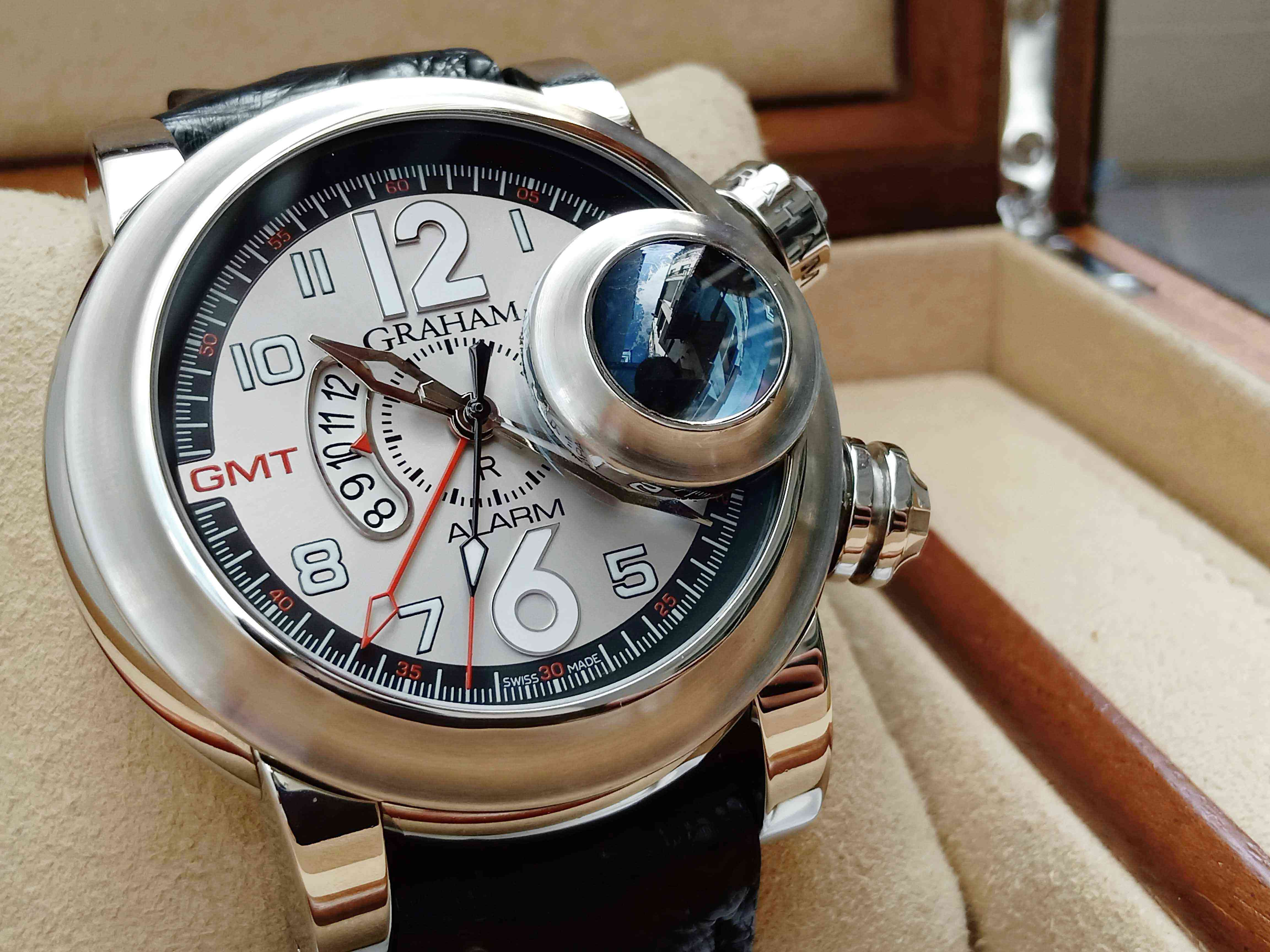 Graham Swordfish Grillo GMT-Alarm