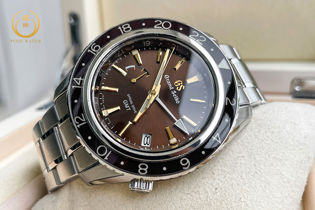 Grand Seiko Spring Drive GMT Champagne Diamond Limited 140 Pcs.