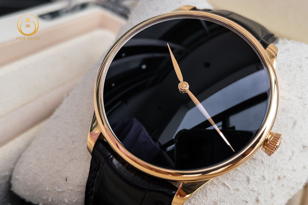 H. Moser & Cie. Venturer Vantablack Red Gold