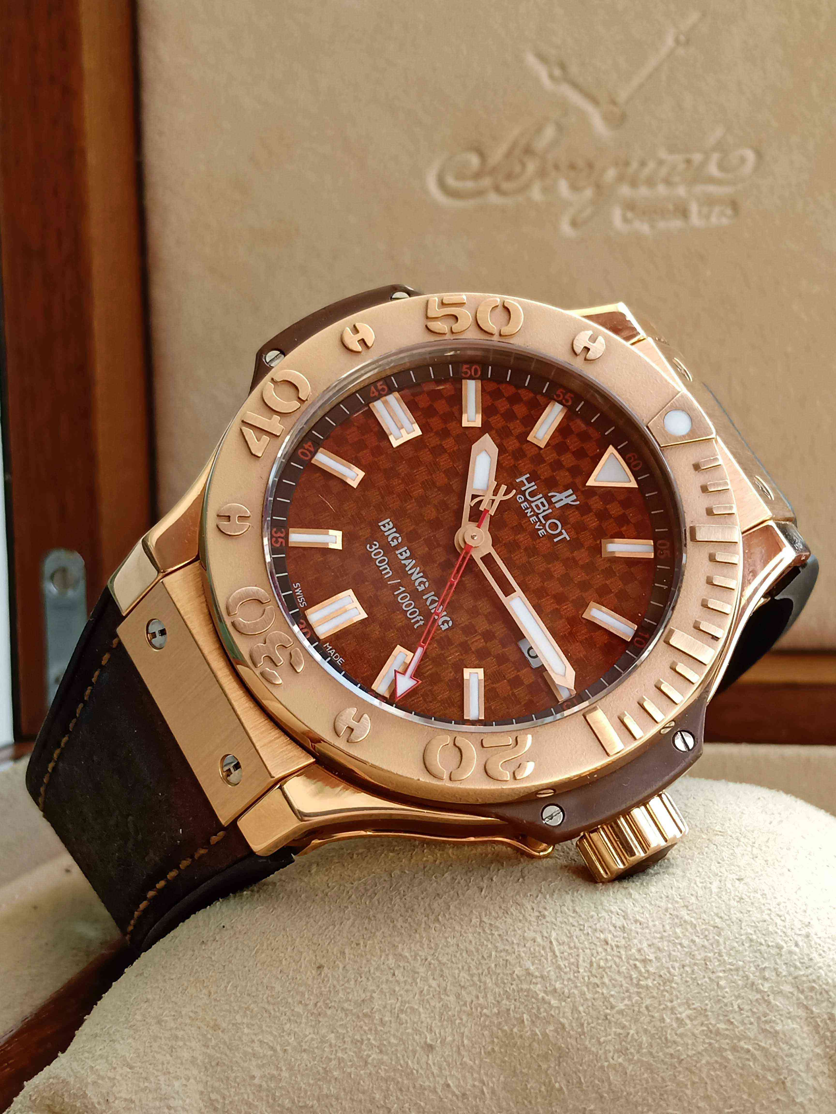 Hublot Big Bang King Rose Gold Chocolate Dial