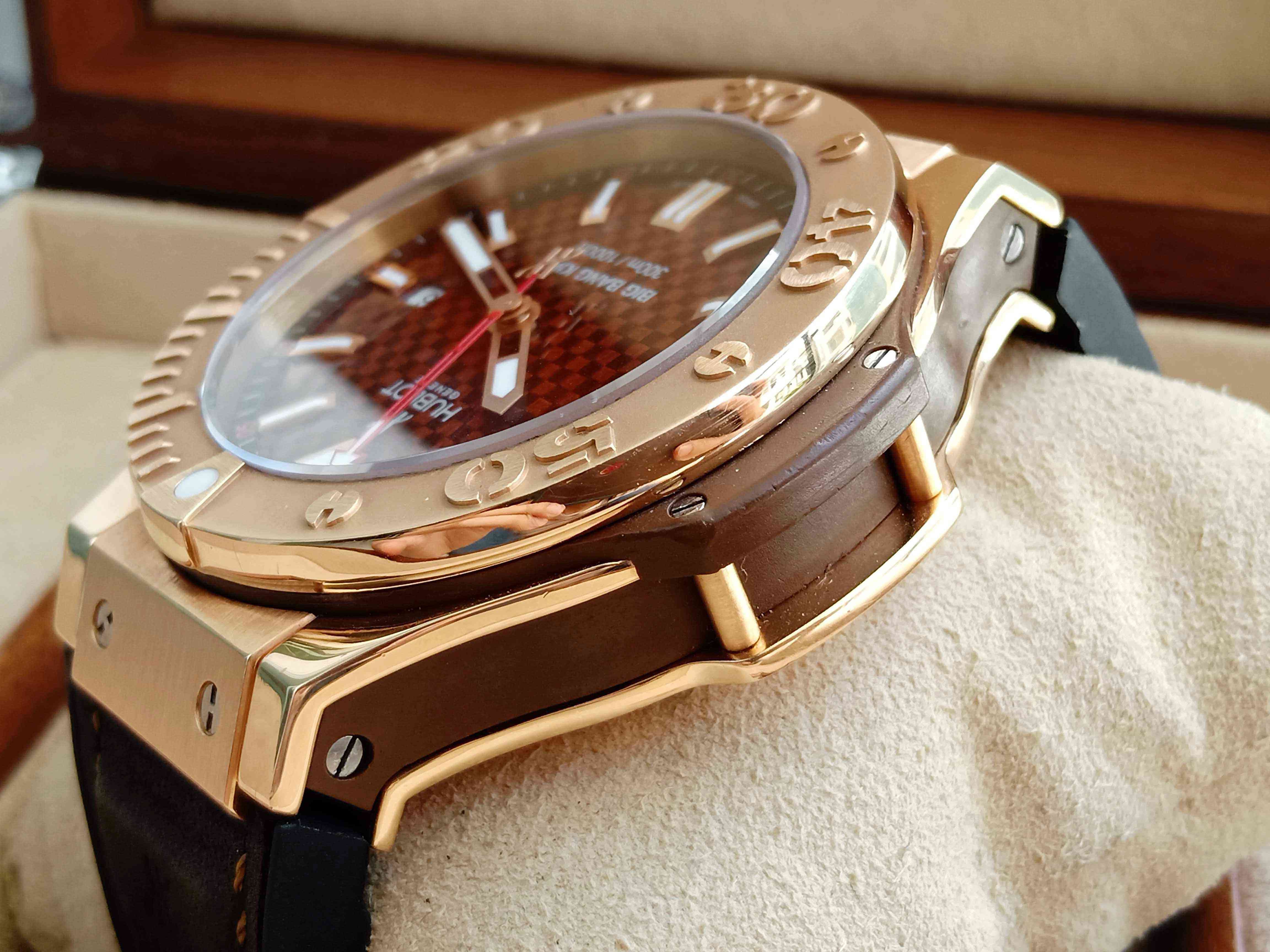 Hublot Big Bang King Rose Gold Chocolate Dial