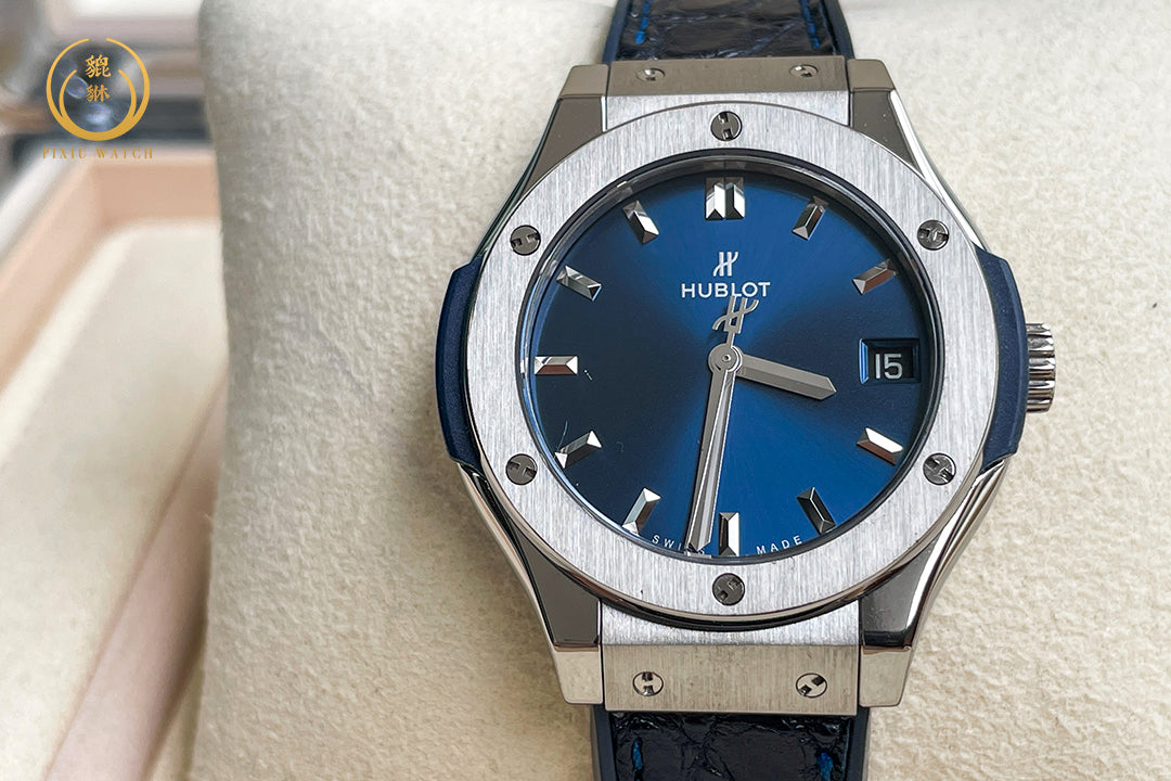 Hublot Classic Fusion Titanium Blue