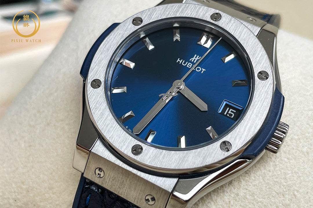 Hublot Classic Fusion Titanium Blue