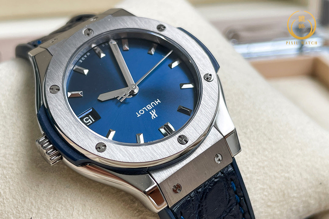 Hublot Classic Fusion Titanium Blue