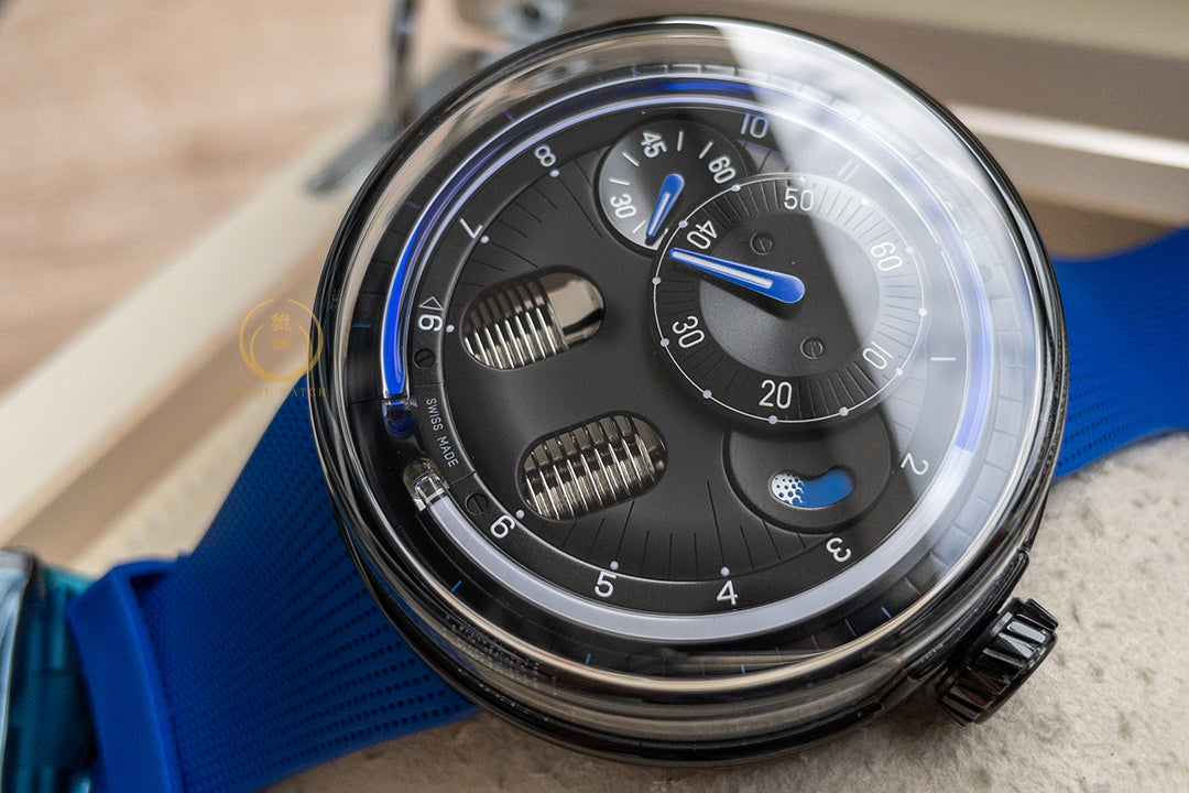 HYT H0 “Fluidity Of Time” Blue Night