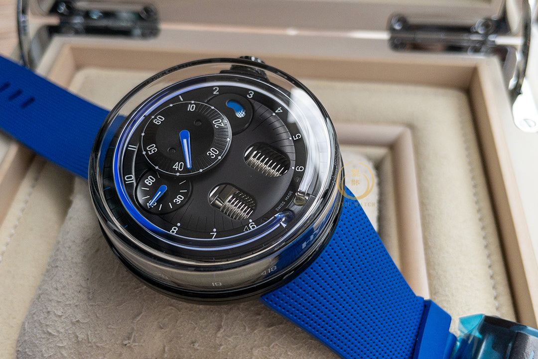 HYT H0 “Fluidity Of Time” Blue Night