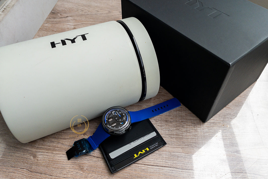 HYT H0 “Fluidity Of Time” Blue Night