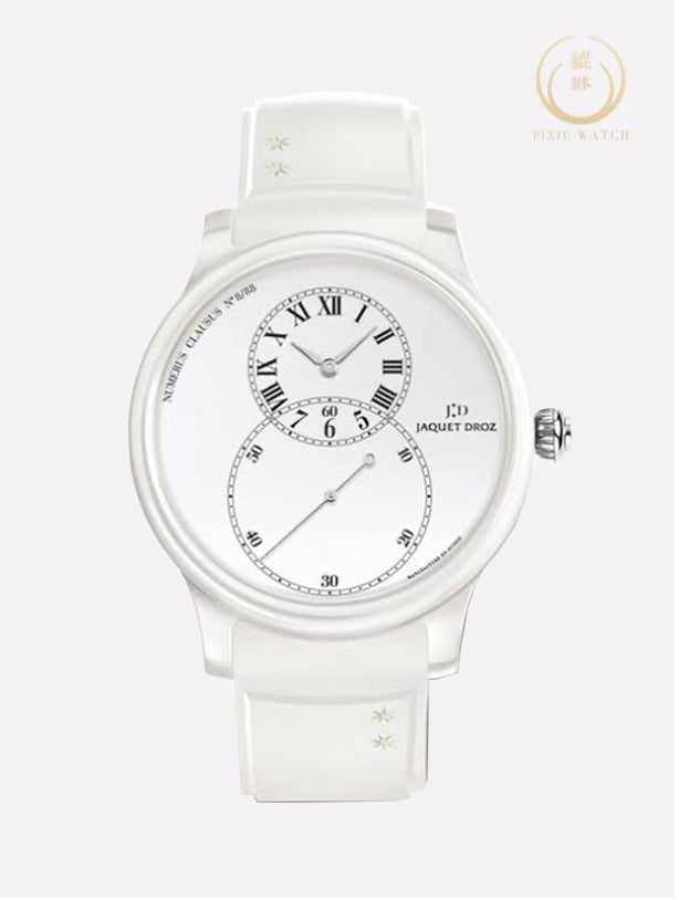 Jaquet Droz Grande Seconde White Ceramic Limited 88 Pcs.