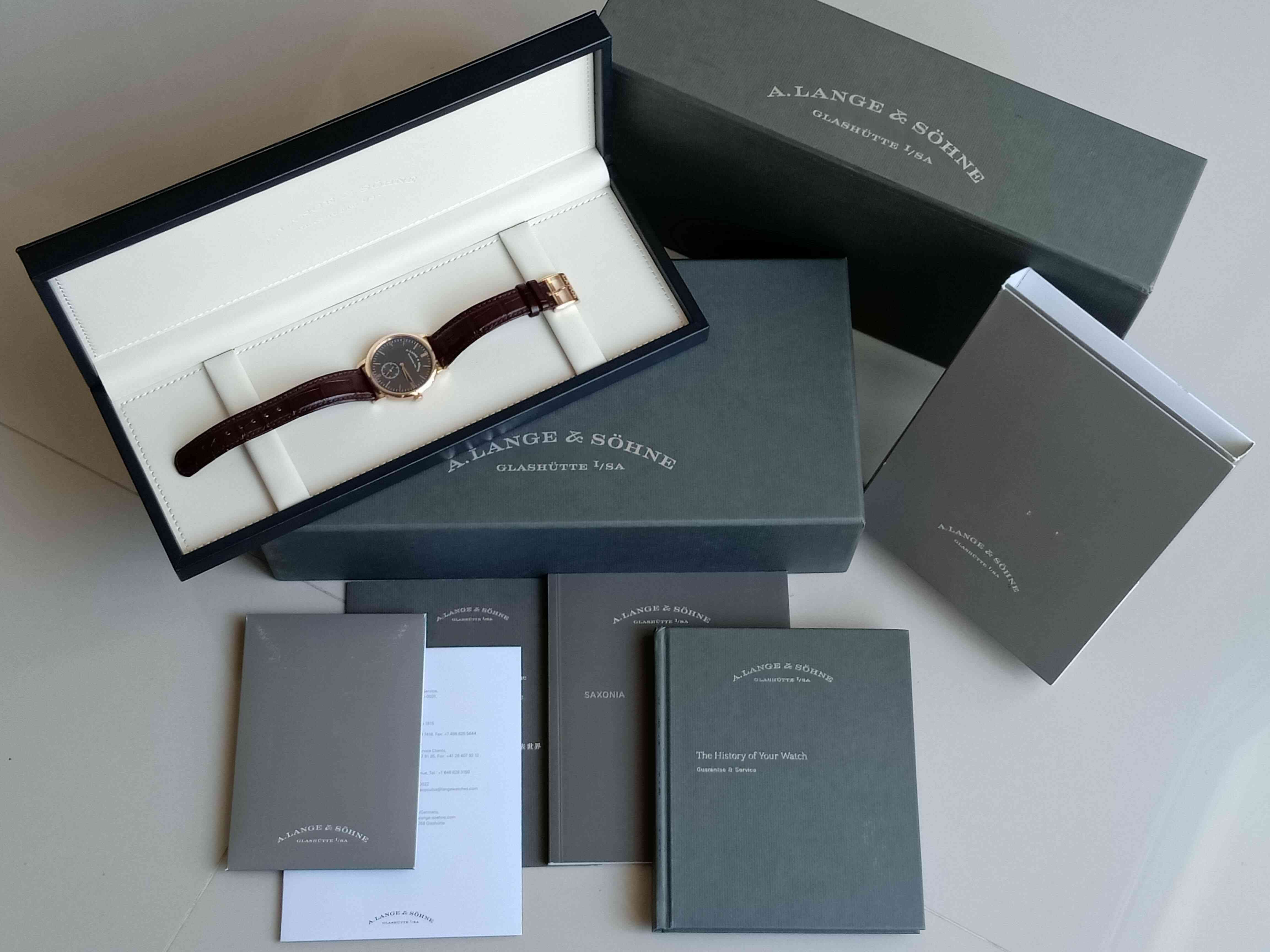 A.Lange & Söhne Saxonia Rose Gold