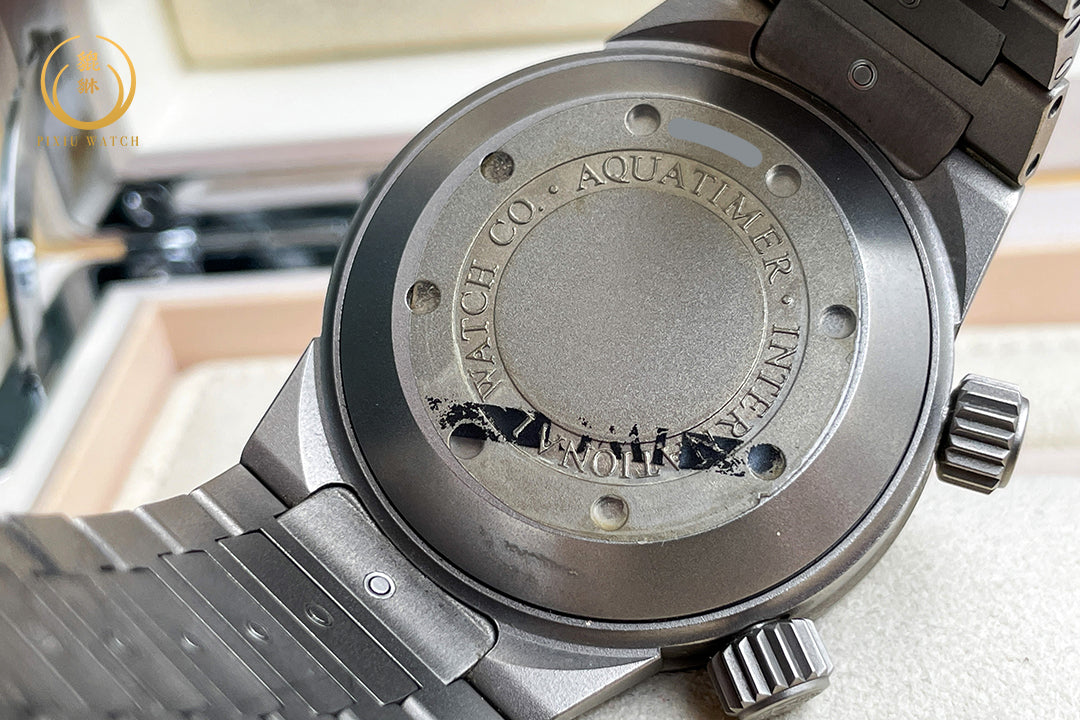 IWC Aquatimer 2000 Titanium IW353803 Black Yellow