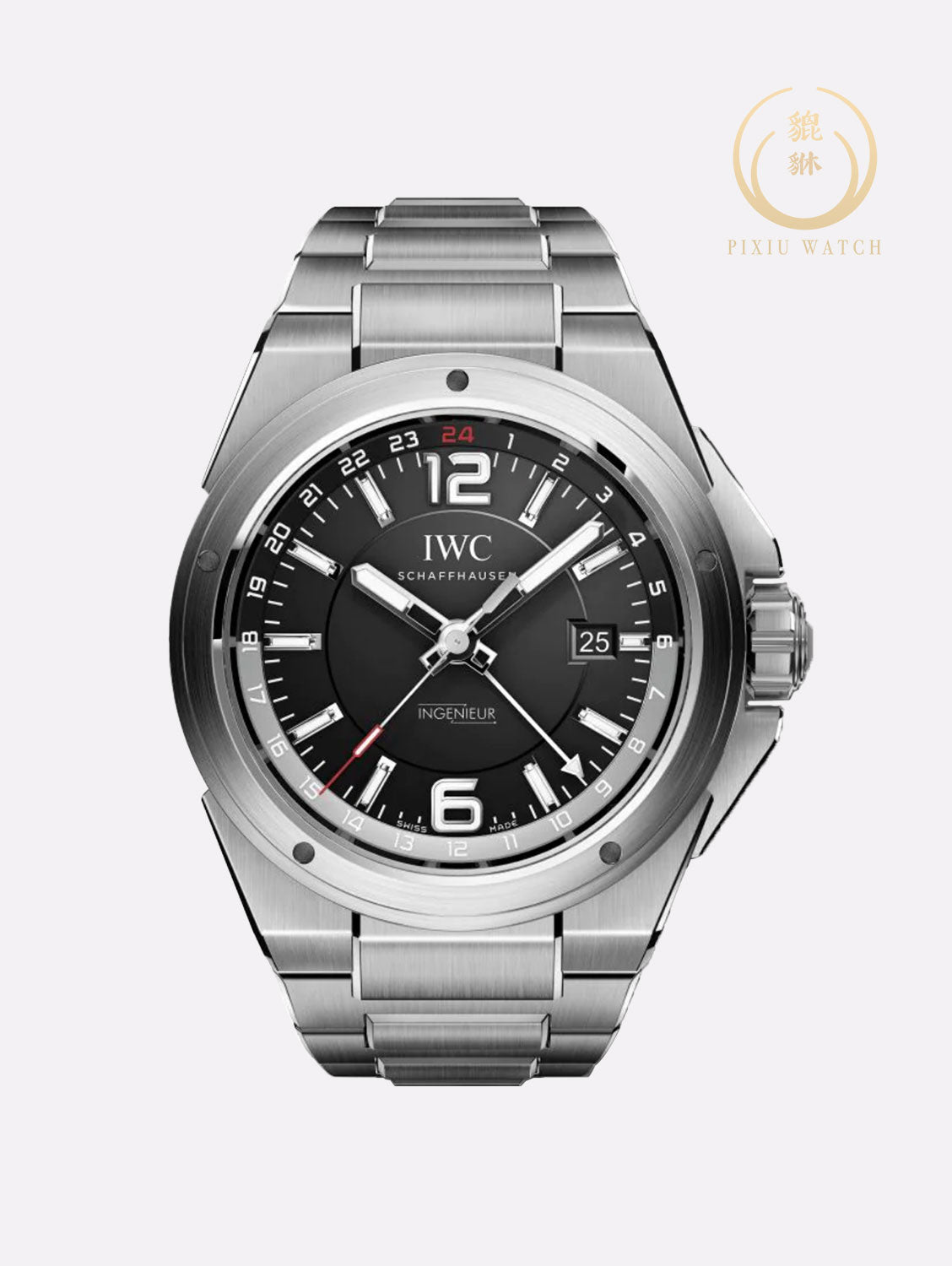 IWC Ingenieur IW324402 Dual Time Steel