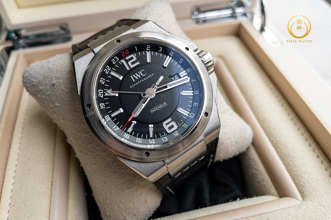 IWC Ingenieur IW324402 Dual Time Steel
