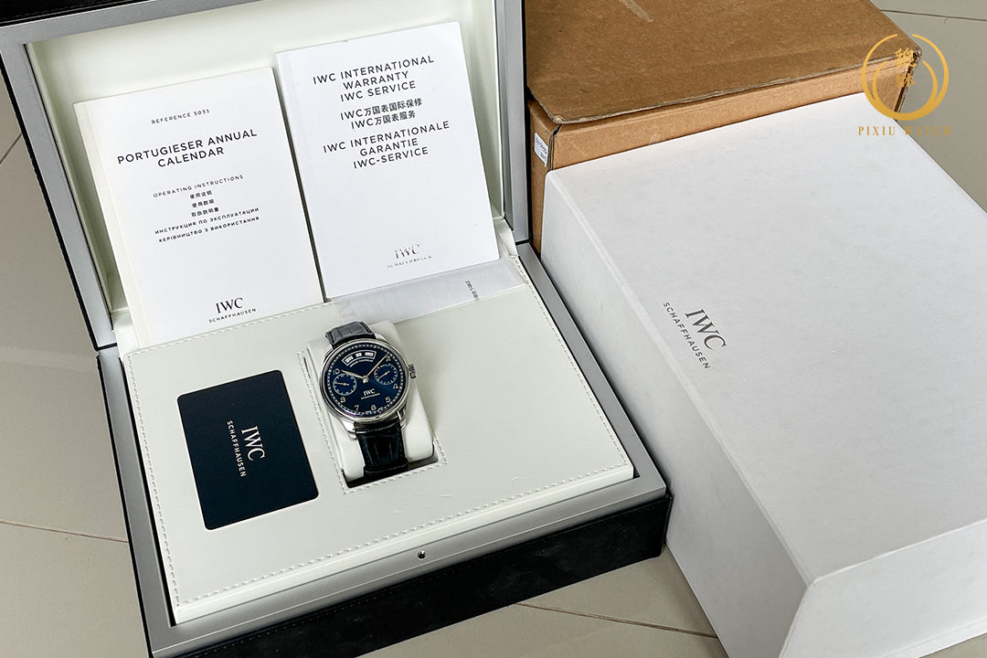 IWC Portugieser IW503502 Annual Calendar Steel