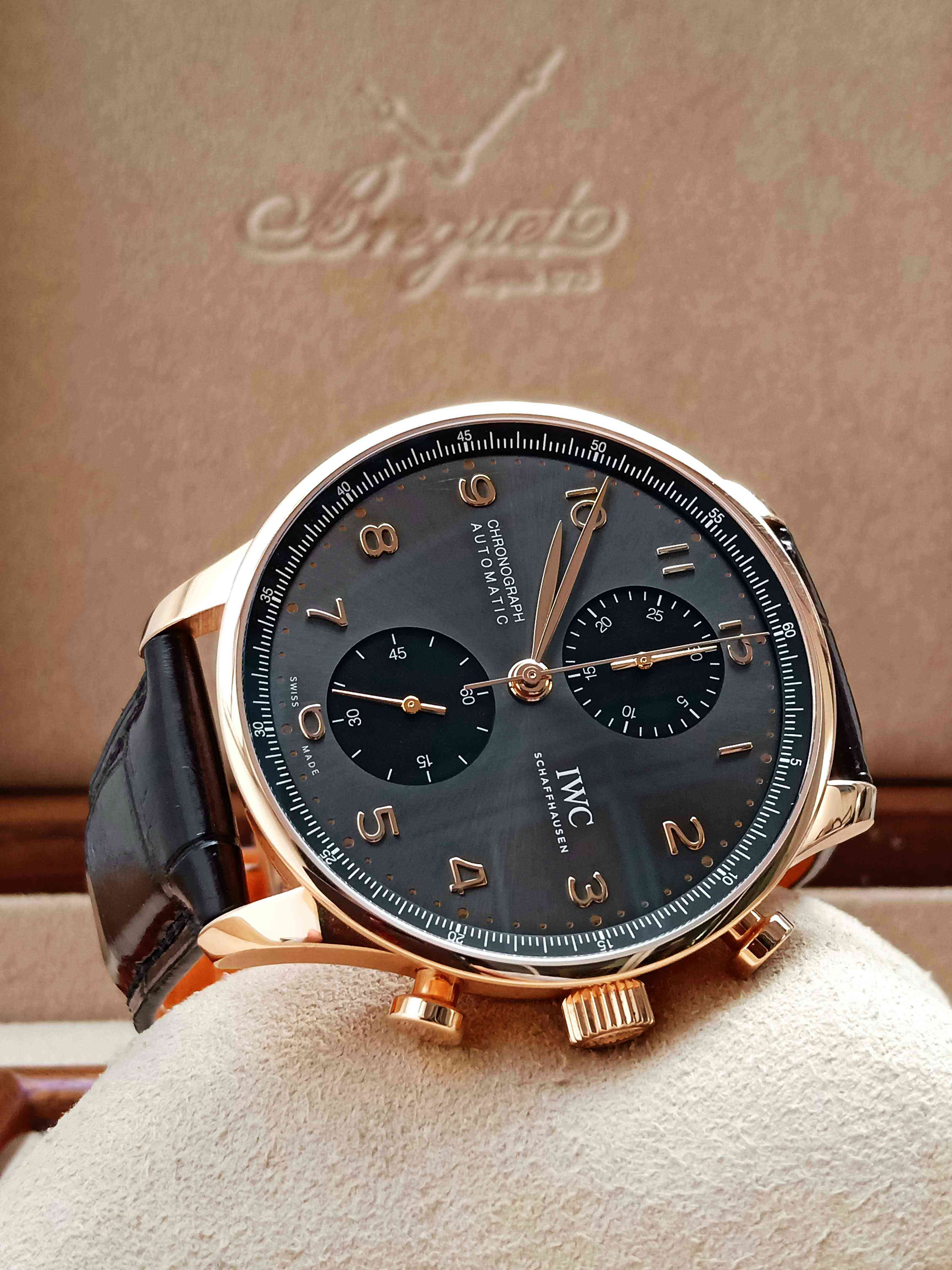 IWC Portugieser Chronograph IW371610 Rose Gold