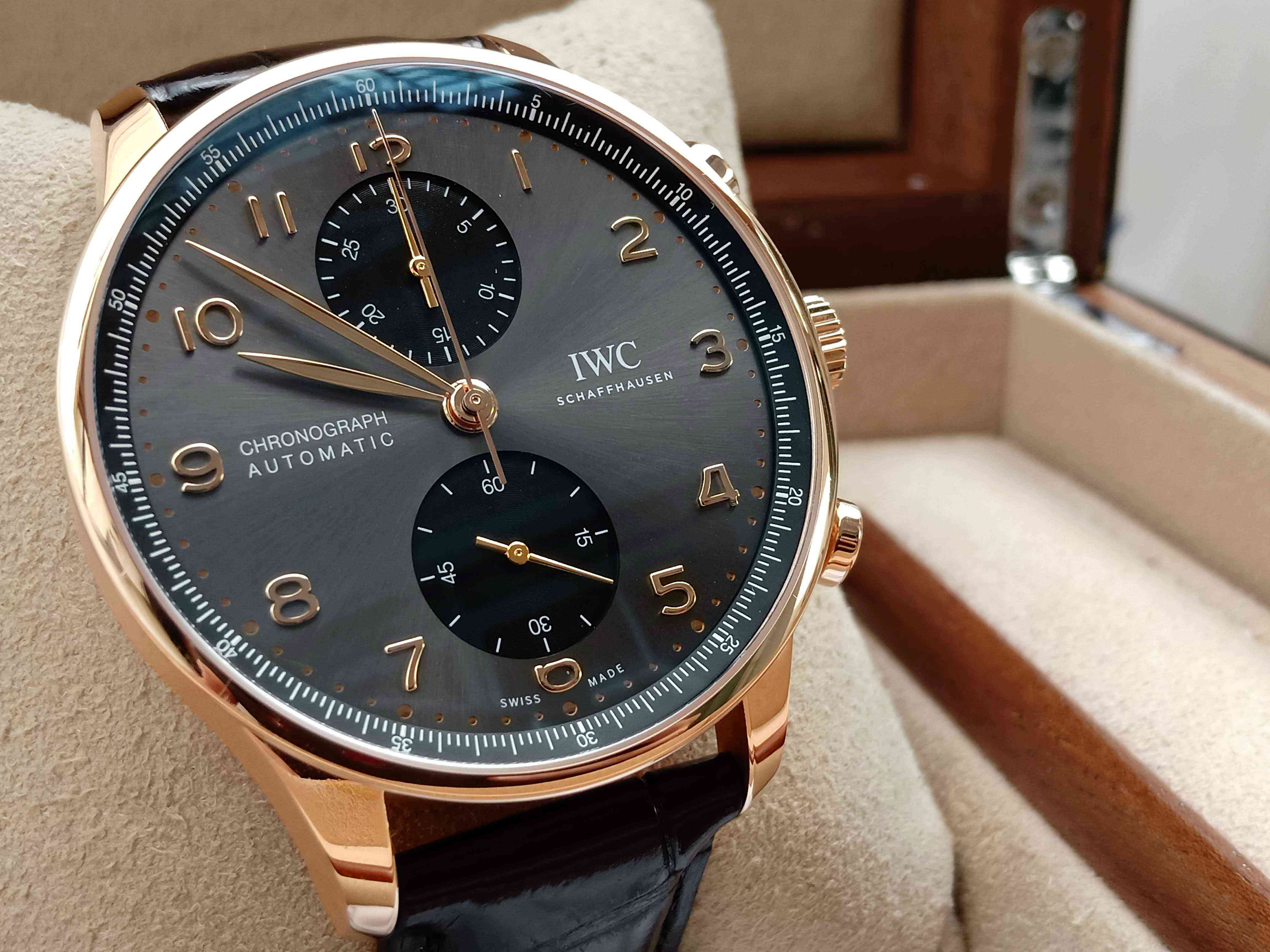 IWC Portugieser Chronograph IW371610 Rose Gold
