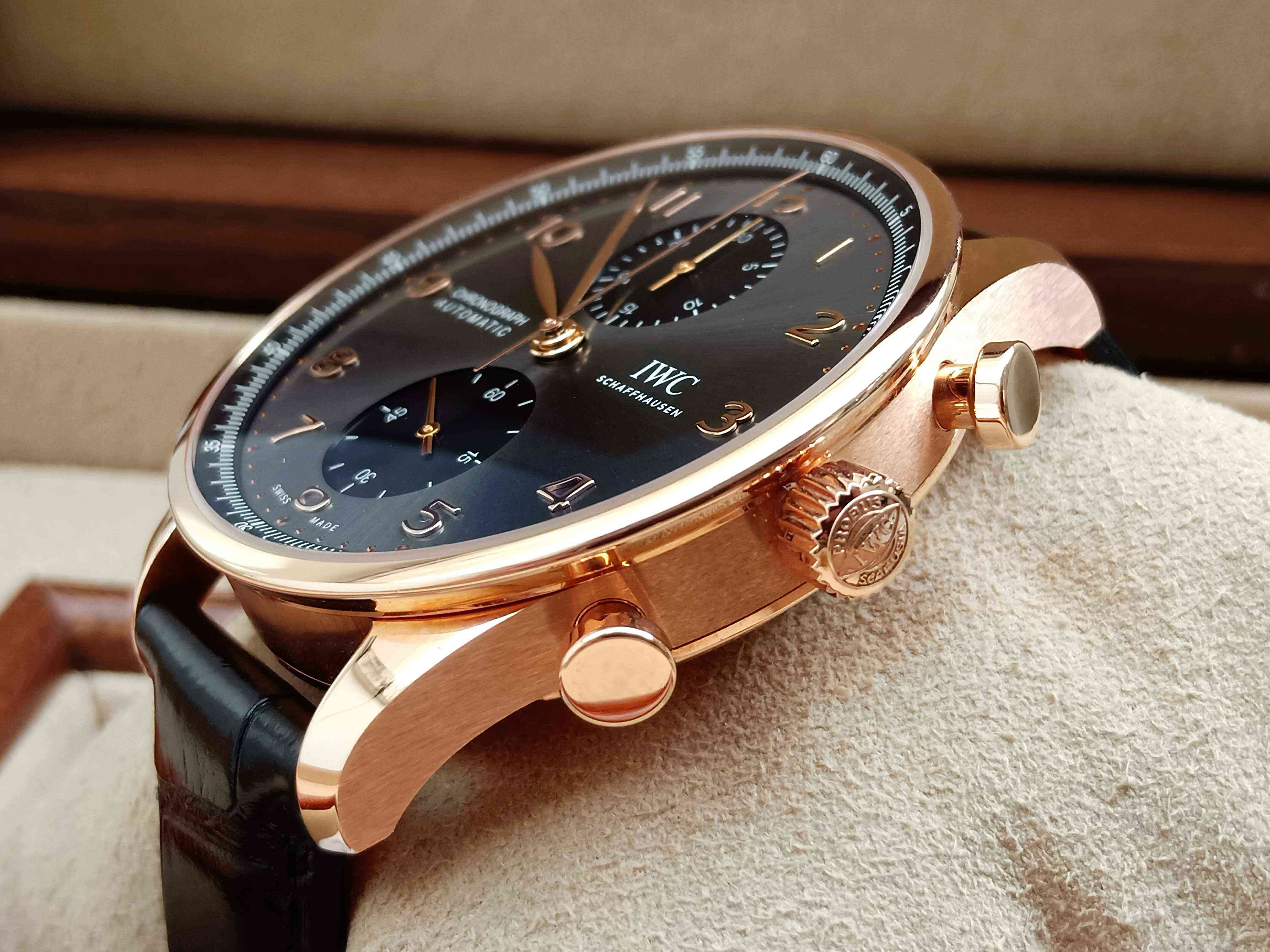 IWC Portugieser Chronograph IW371610 Rose Gold