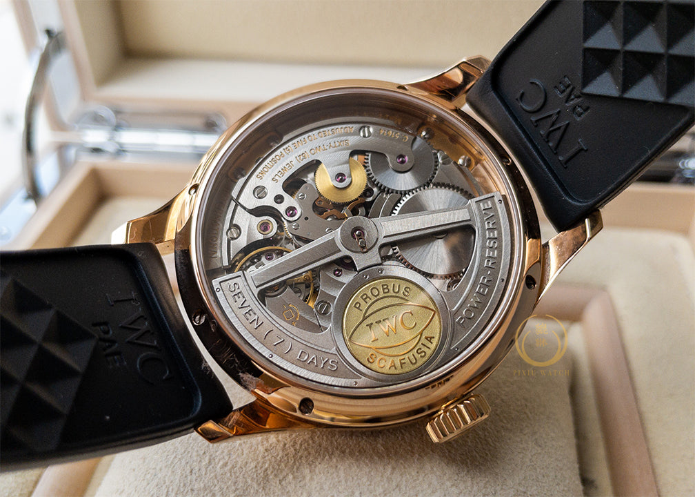 IWC Portugieser IW502122 Perpetual 7 Days Rose Gold