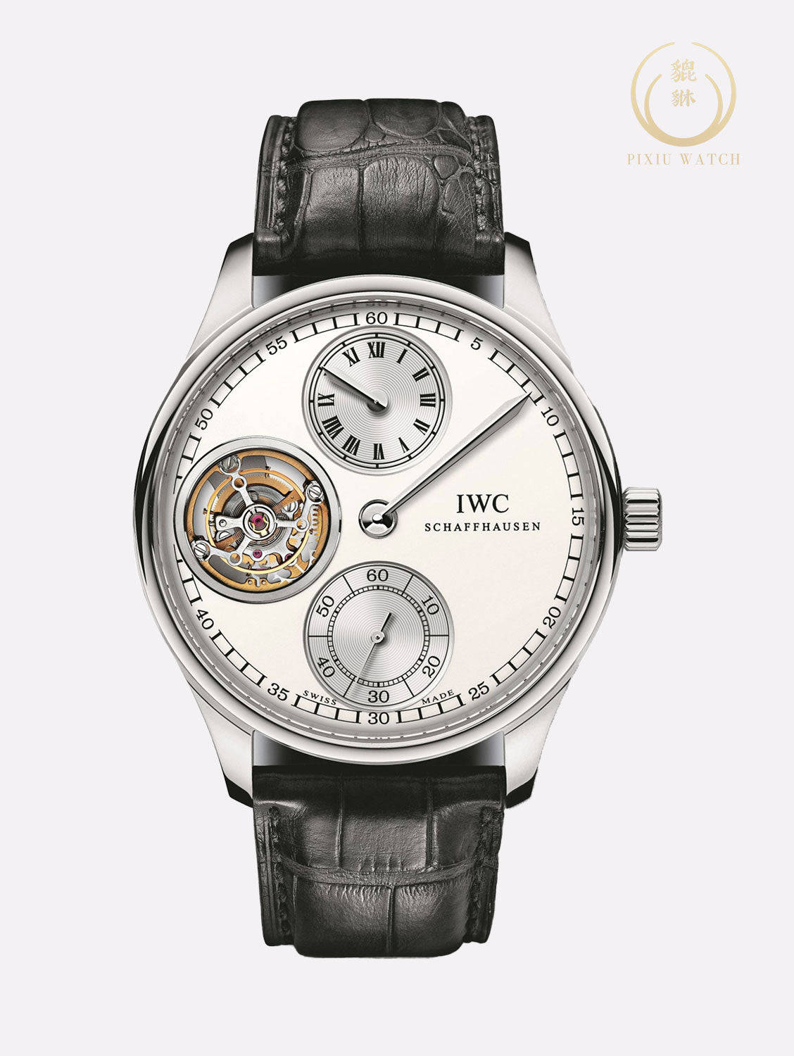 IWC Portuguese Regulateur Tourbillon IW5446-01 Platinum Limited 100 Pcs.