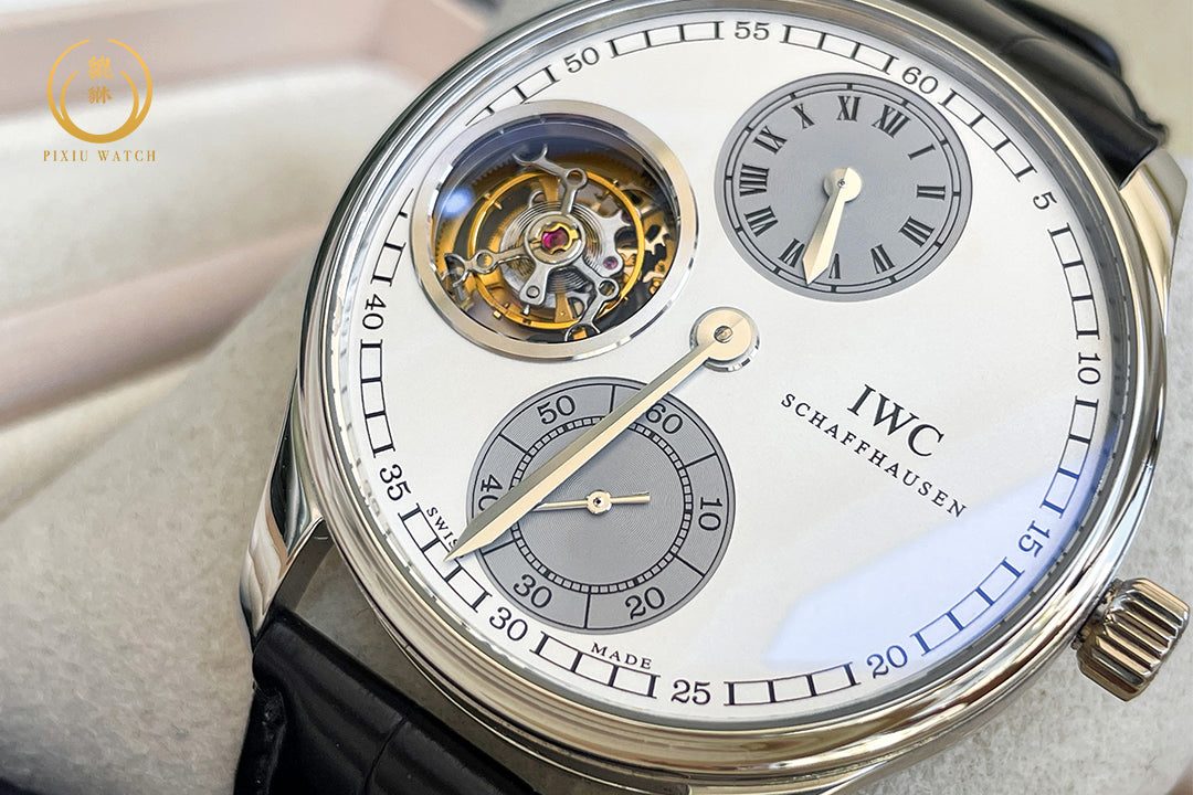 IWC Portuguese Regulateur Tourbillon IW5446-01 Platinum Limited 100 Pcs.