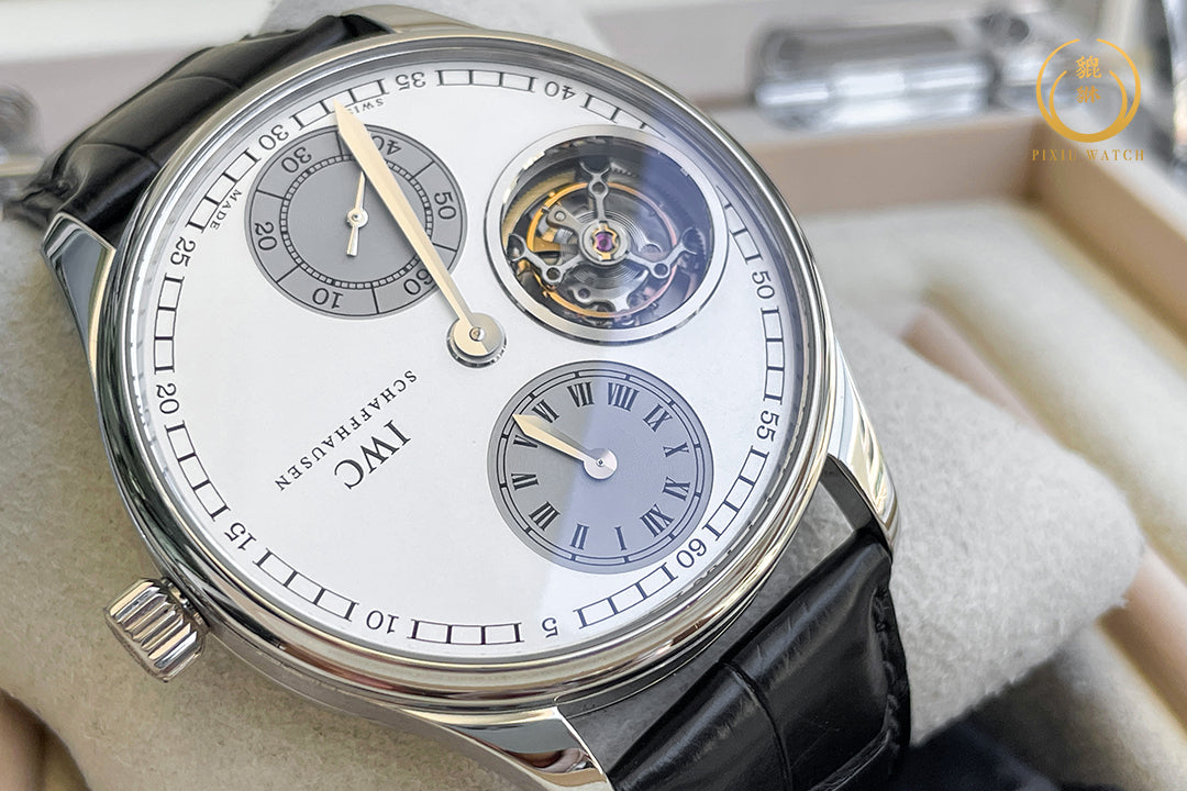 IWC Portuguese Regulateur Tourbillon IW5446-01 Platinum Limited 100 Pcs.
