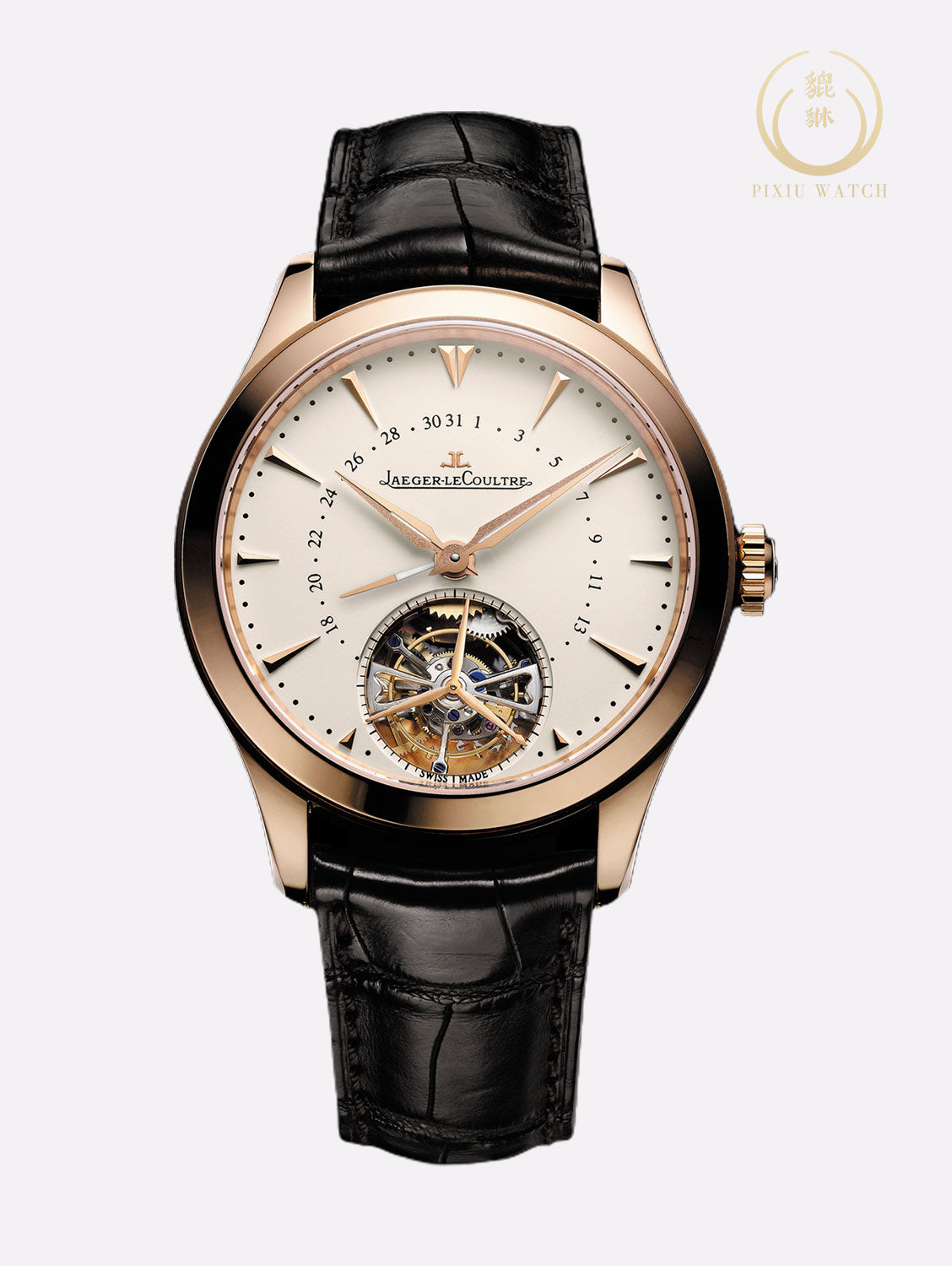 Jaeger-LeCoultre Master Date Tourbillon 18K Pink Gold