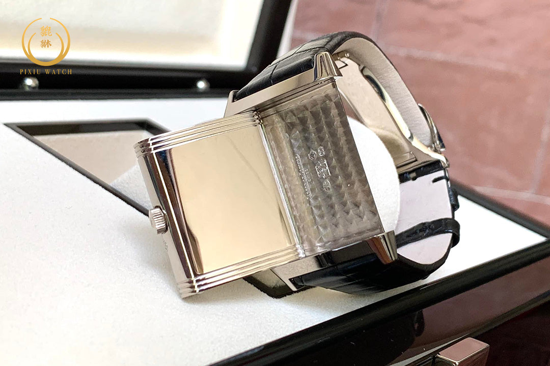 Jaeger-LeCoultre Reverso Calendar Date White Gold