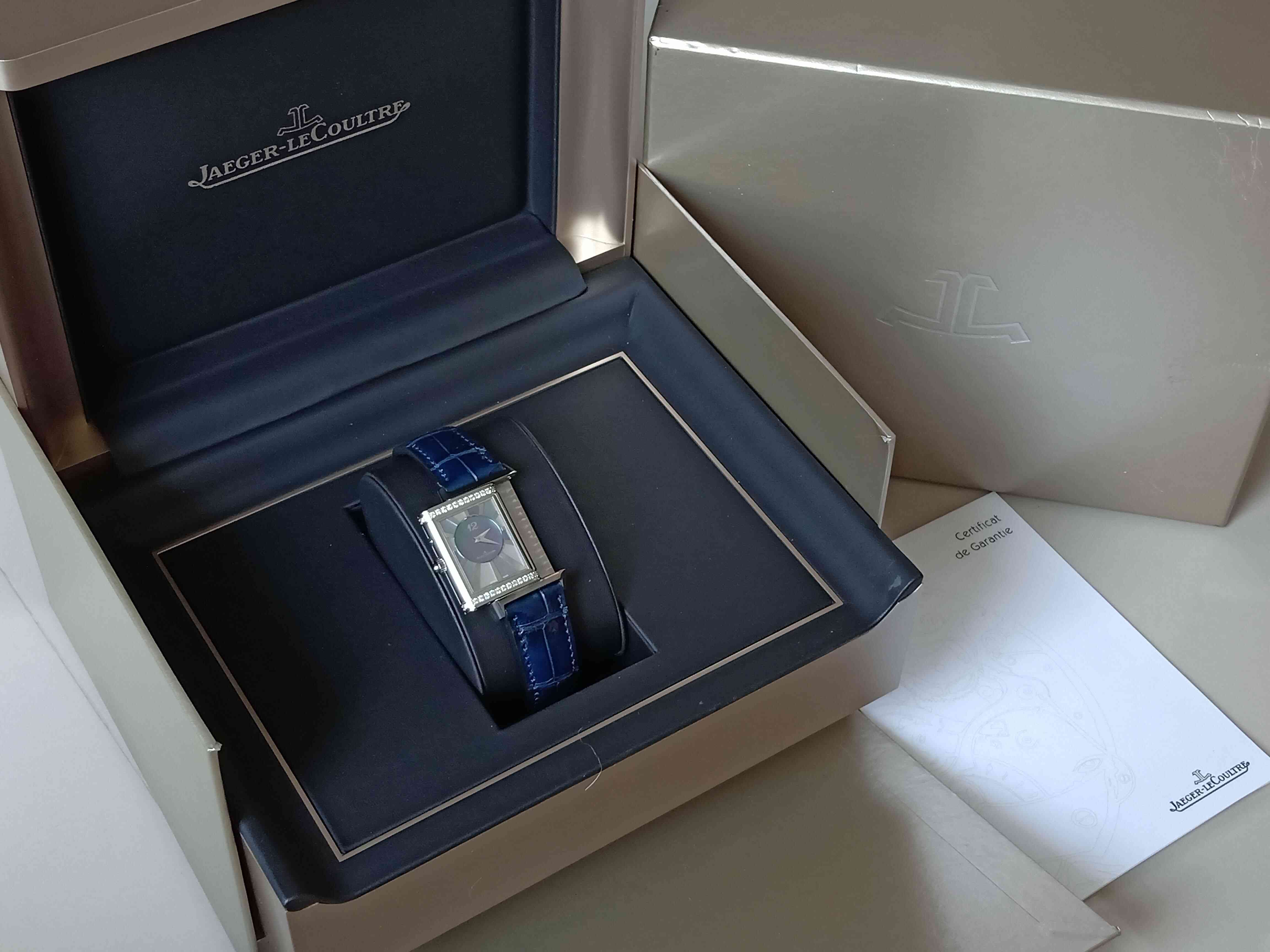 Jaeger LeCoultre Reverso Duoface Pearl Diamond Mid-Size