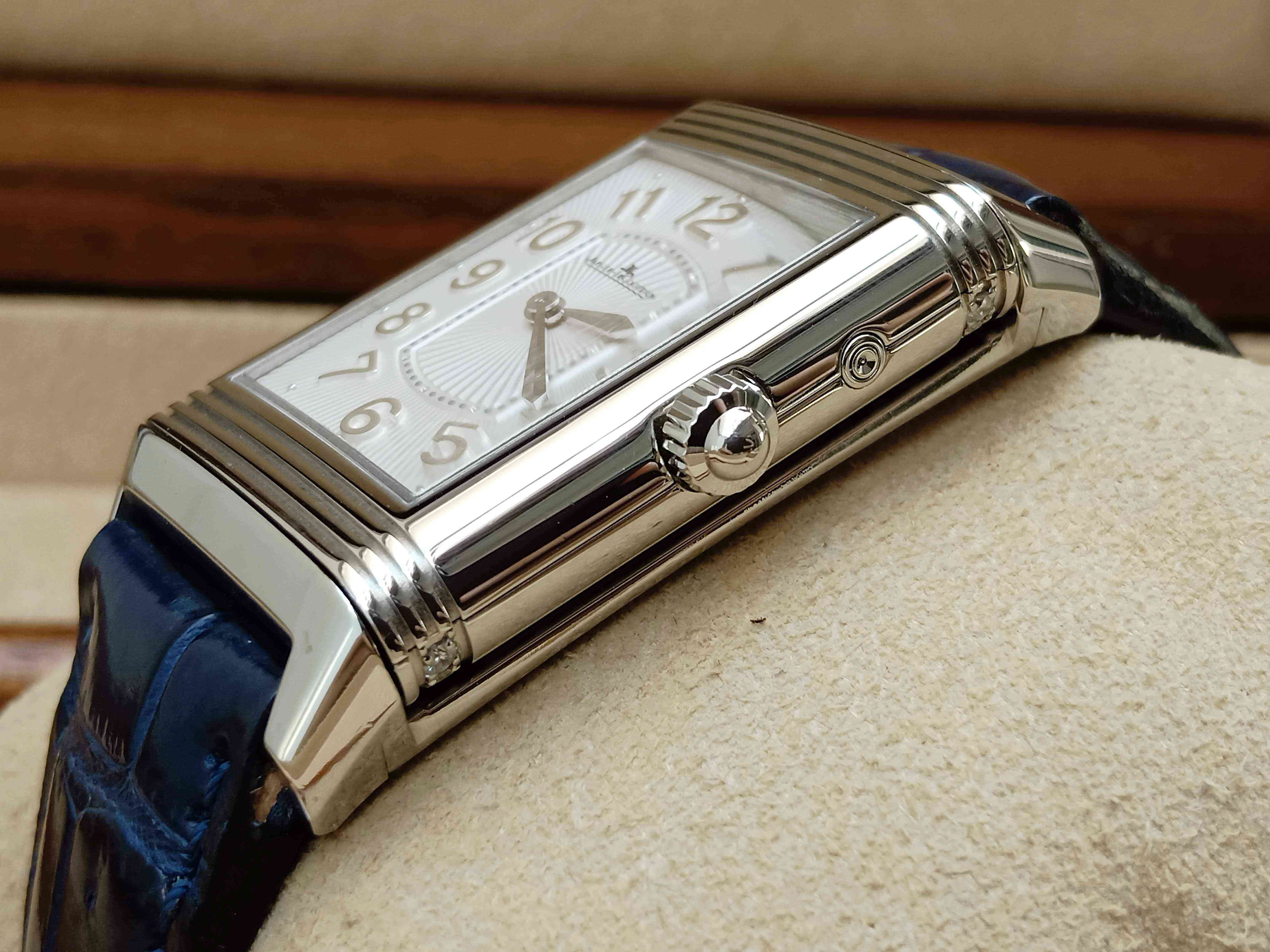 Jaeger LeCoultre Reverso Duoface Pearl Diamond Mid-Size