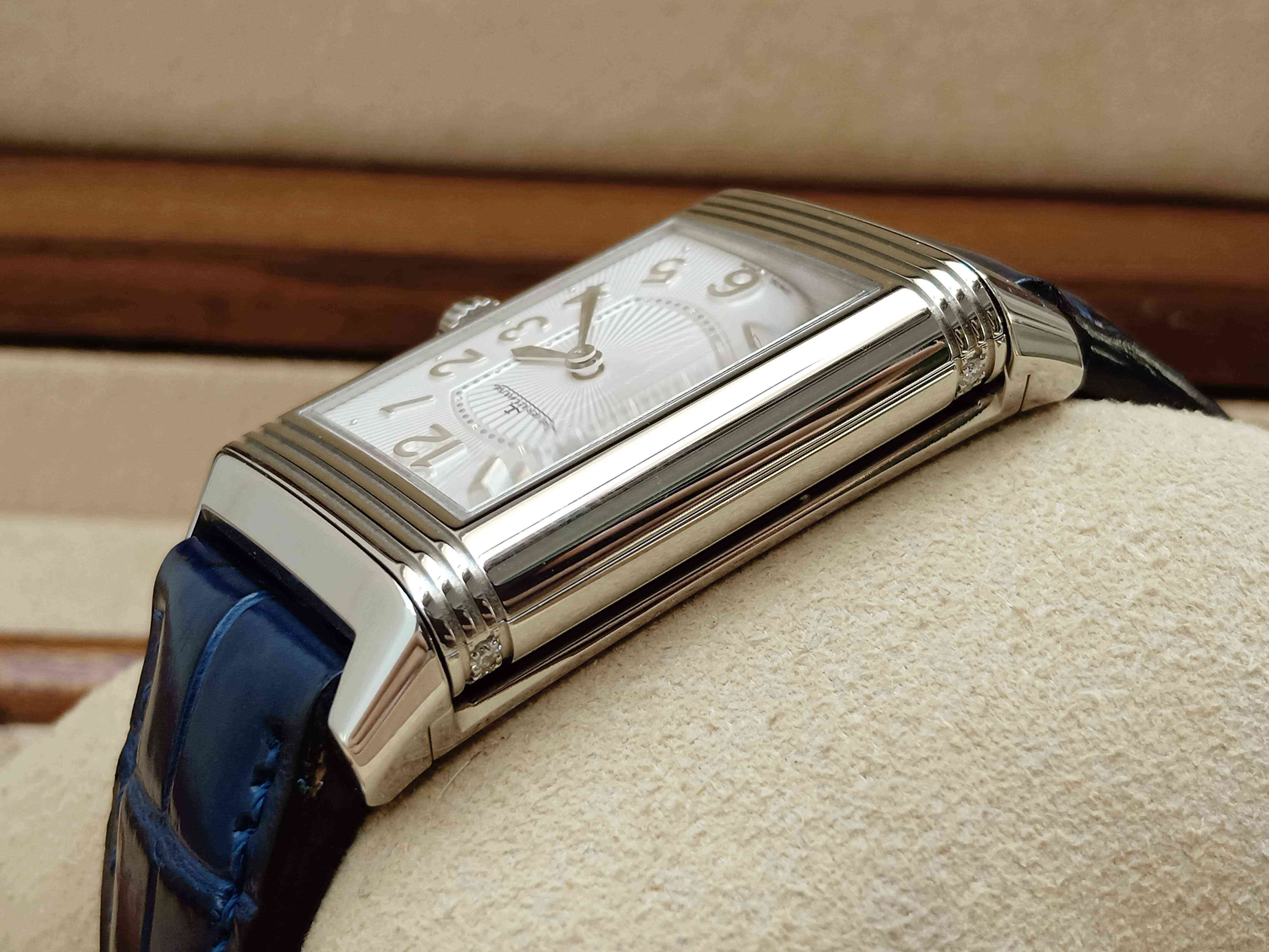Jaeger LeCoultre Reverso Duoface Pearl Diamond Mid-Size