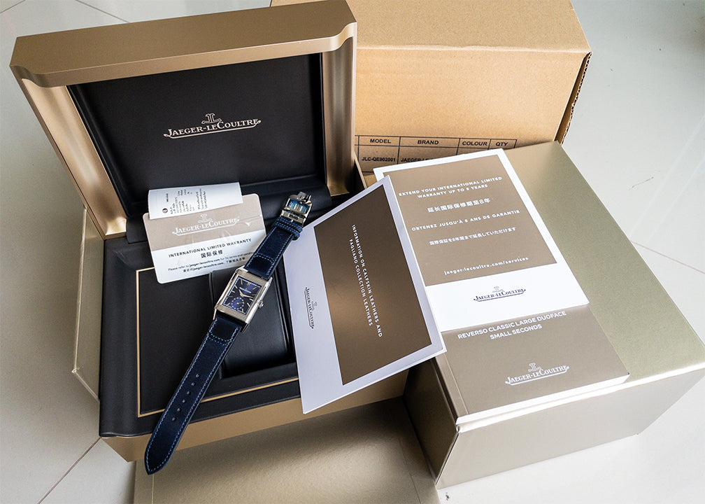 Jaeger-LeCoultre Reverso Tribute Blue Dial