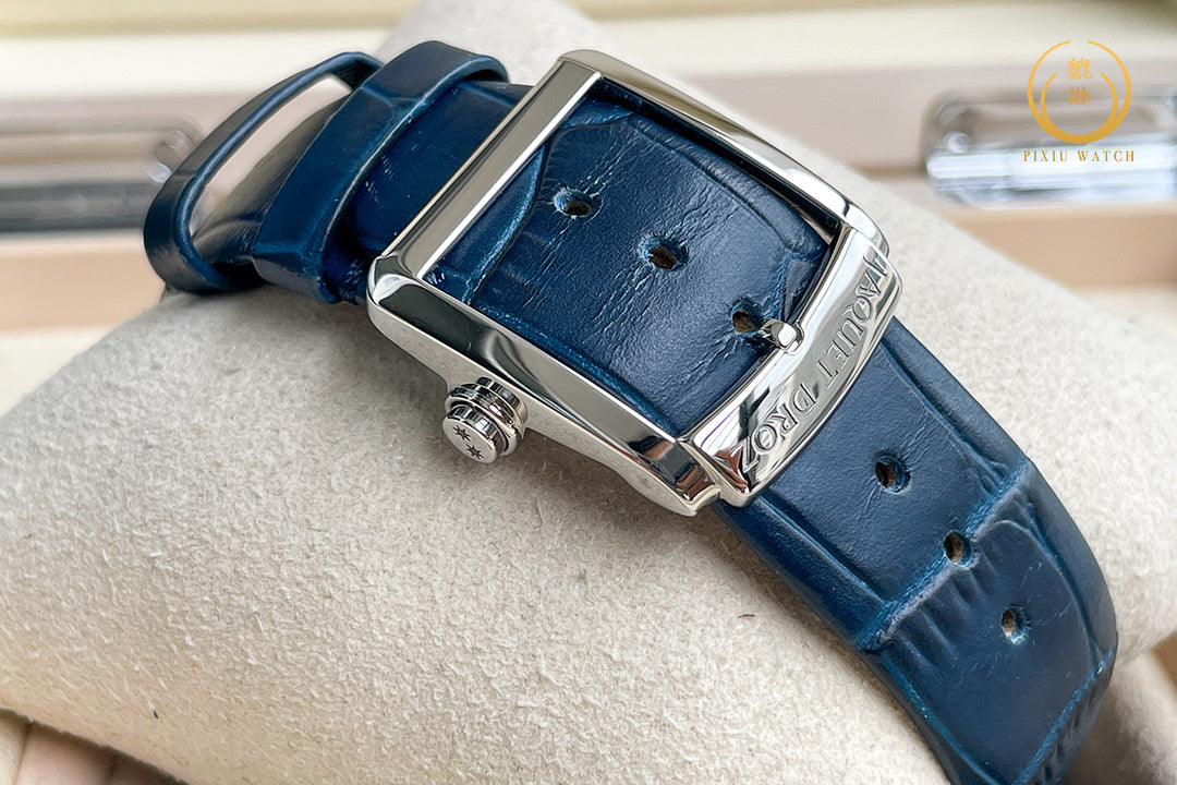 Jaquet Droz Grande Seconde Quantième Satin-Brushed Blue