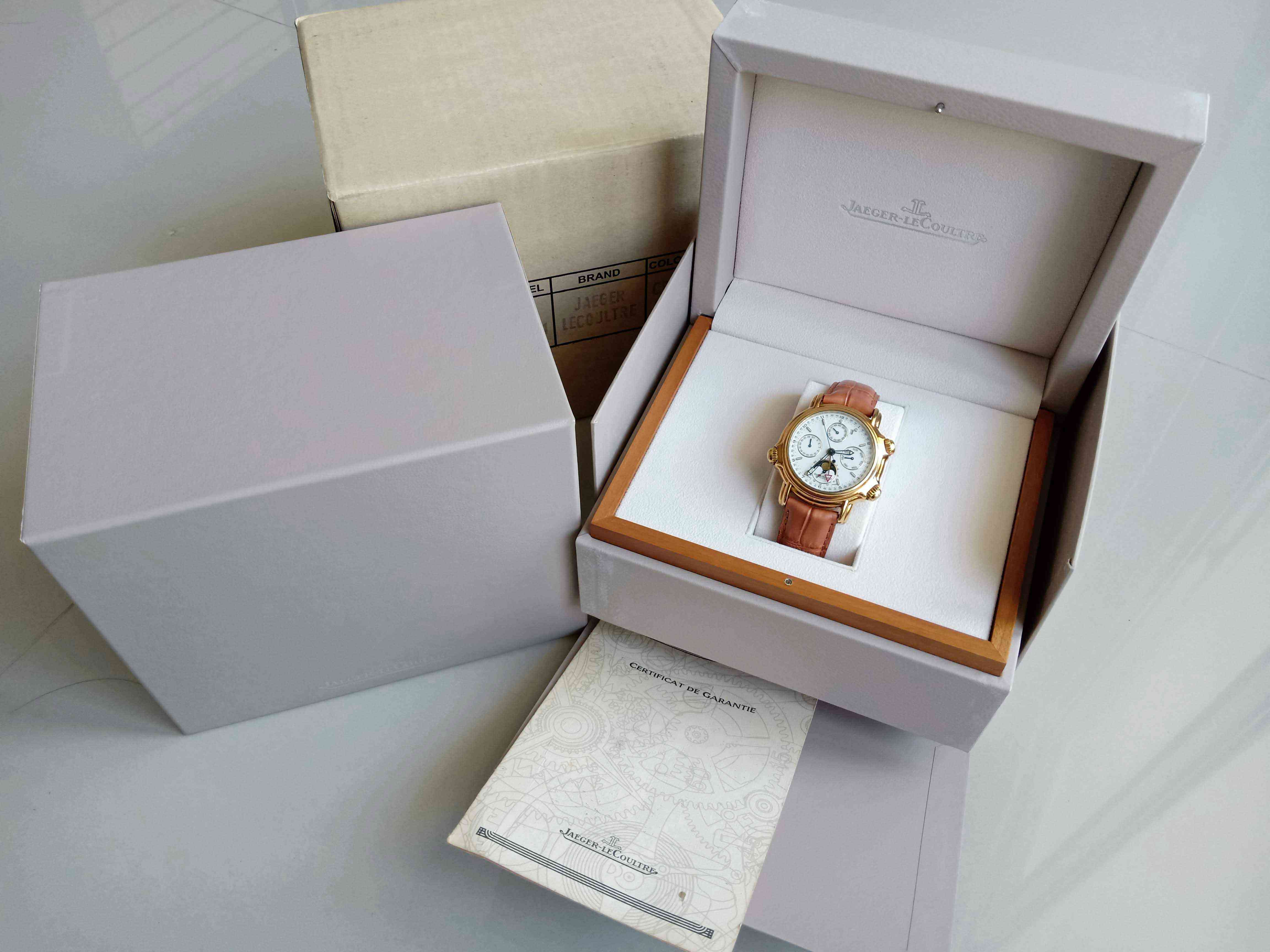 Jaeger LeCoultre Reveil Grande Perpetual Calendar Alarm 18K Rose Gold