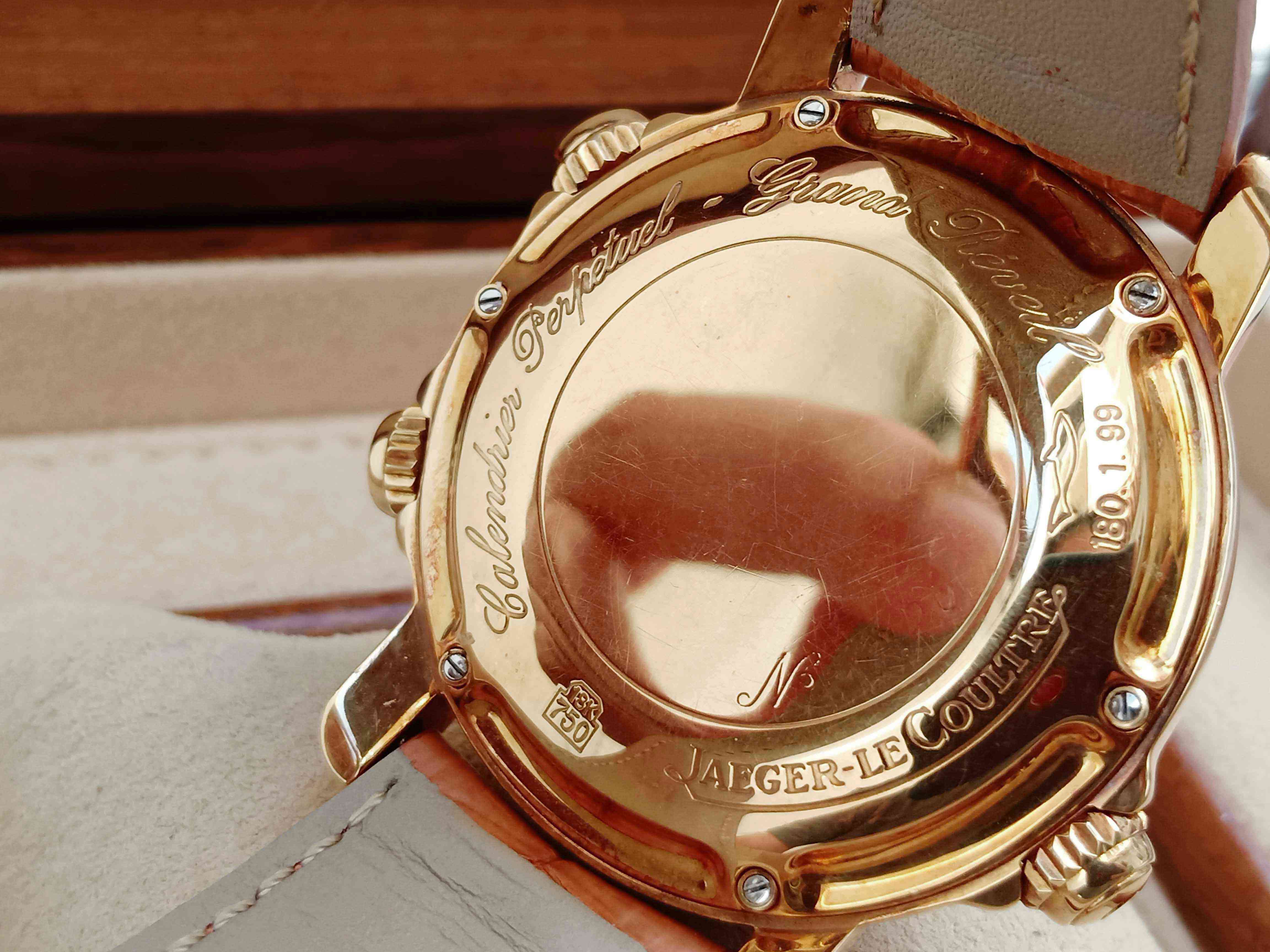 Jaeger LeCoultre Reveil Grande Perpetual Calendar Alarm 18K Rose Gold