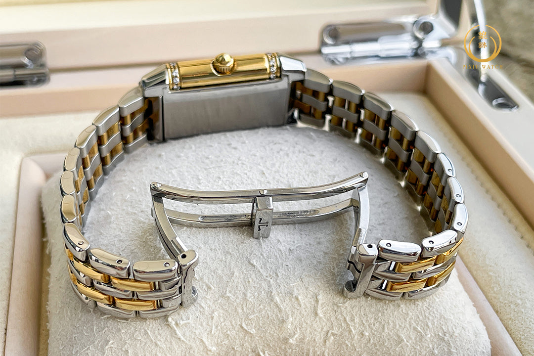 Jaeger-LeCoultre Reverso Gold/Steel Diamonds